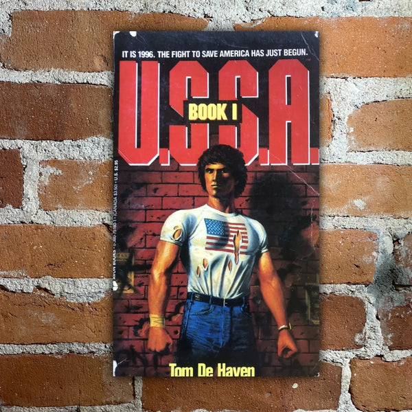 U.S.S.A. - Tom De Haven - Avon Books Paperback - Paul Rivoche Cover