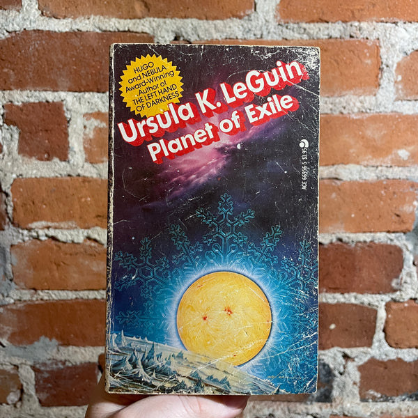 Planet of Exile - Ursula K. Le Guin 1976 6th Ace Books Paperback - Alex Abel Cover