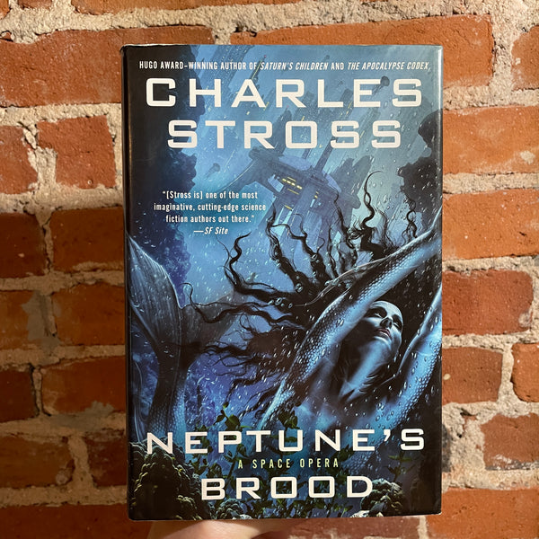 Neptune’s Brood - Charles Stross - 2013 1st Ace Books Hardback - Tony Mauro Cover