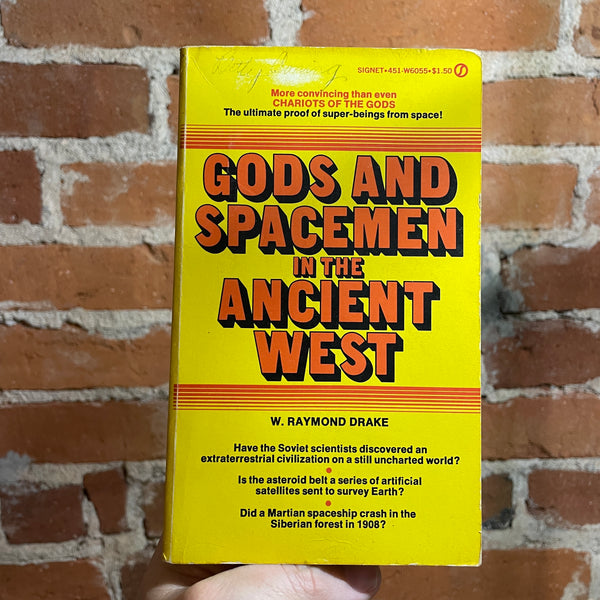 Raymond Drake Gods and Spacemen in the Ancient West - W. Raymond Drake - 1974 1st Si ...