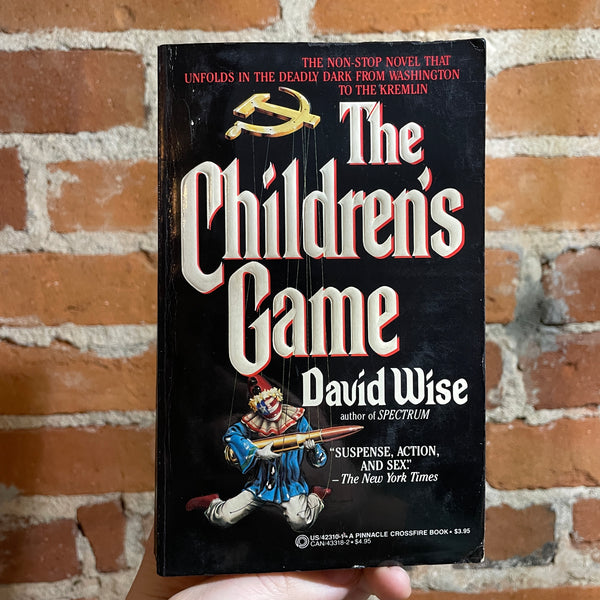 The Children’s Game - David Wise - 1984 Pinnacle Books Paperback