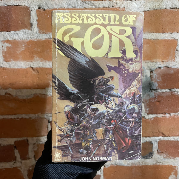 Assassin of Gor - John Norman - 1973 Star Books Paperback - Chris Achilleos Cover
