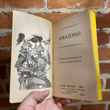 Amazons! - Edited by Jessica Amanda Salmonson - 1979 Daw Books Paperback #364 - Michael Whelan Cover