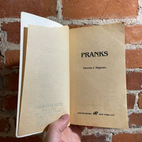Pranks - Dennis J. Higman - 1983 Leisure Books Paperback - Rare Horror