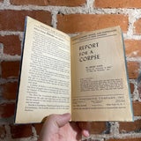Report For A Corpse - Henry Kane - 1948 Dell Books Paperback