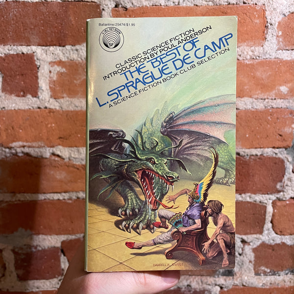 The Best of L. Sprague de Camp - 1978 Ballantine Books Paperback - Darrell K. Sweet Cover