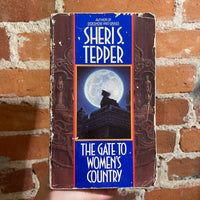 The Gate to Women’s Country - Sheri S. Tepper - 1989 Bantam Paperback - Wilson Mclean Cover