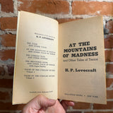 At the Mountains of Madness and Other Tales of Terror - H.P. Lovecraft - 1973 3rd Ballantine Books Paperback - John Holmes Cover