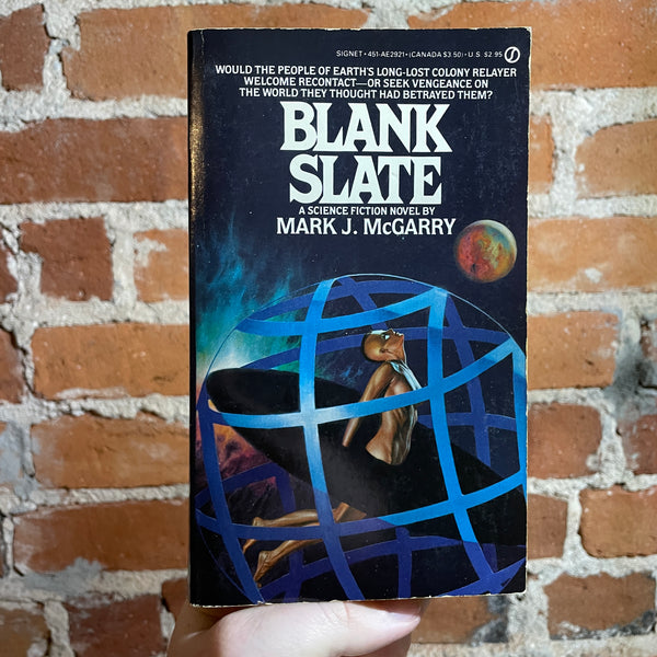 Blank Slate - Mark J. McGarry - 1984 Signet Books Paperback