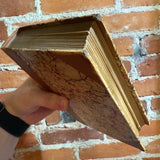 Vanity Fair: A Novel Without a Hero / Lovel the Widower - William Makepeace Thackeray - Rare Marbled Boards Lovell, Coryell & Company Hardback Circa 1890s Thackeray’s Works Edition