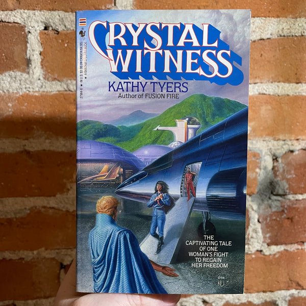 Crystal Witness - Kathy Tyers - 1989 Bantam Books Paperback
