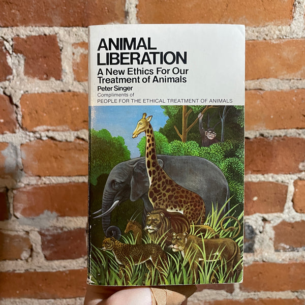 Animal Liberation - Peter Singer - 1977 Avon Books Paperback