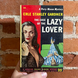 The Case of the Lazy Lover Erle Stanley Gardner - 1952 Pocket Books Paperback