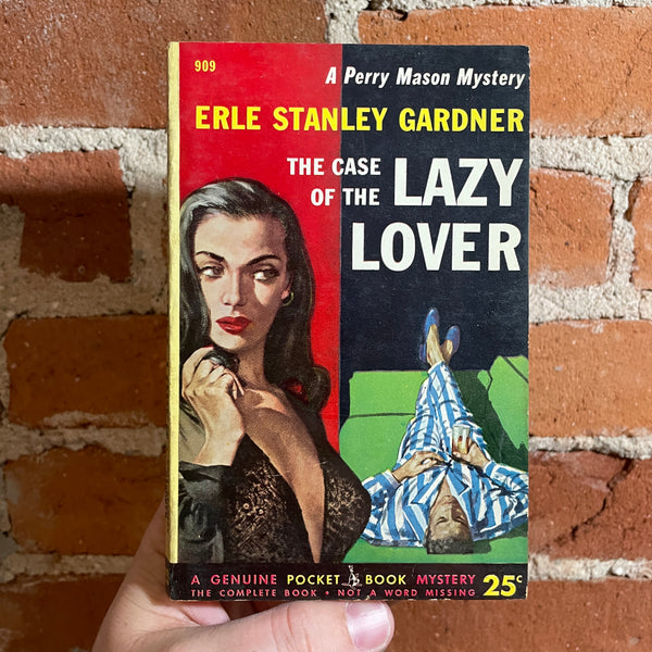The Case of the Lazy Lover Erle Stanley Gardner - 1952 Pocket Books Paperback