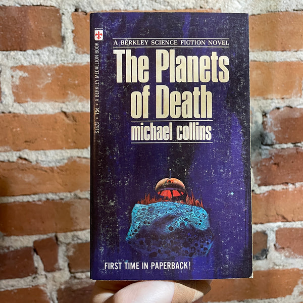 The Planets of Death - Michael Collins - 1970 Berkley Medallion Paperback - Paul Lehr Cover