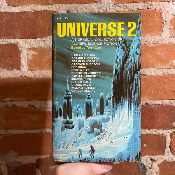 Universe 2 - Edited by Terry Carr - 1972 Illustrated Ace Books Paperback - Dean Ellis Cover