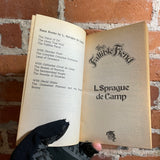 The Fallible Fiend - L. Sprague de Camp - 1992 Baen Books Paperback - Darrell Sweet Cover