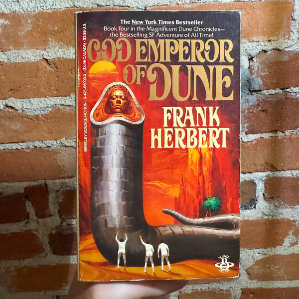 God Emperor of Dune - Frank Herbert - 1984 9th Berkley Paperback
