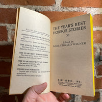 The Year’s Best Horror Stories XI - Karl Edward Wagner - 1983 Ace Books Paperback - Michael Whelan Cover (Richard Layman, Ramsey Campbell, M. John Harrison, + more)