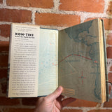 Kon-Tiki - Thor Heyerdahl - 1950 Rand McNally Hardback