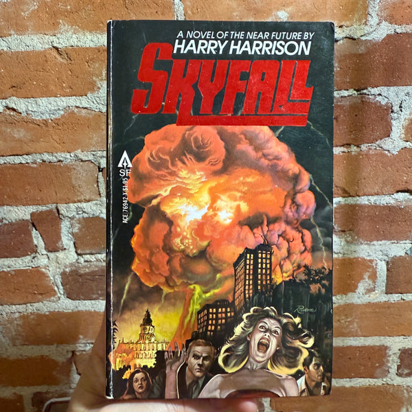 Skyfall - Harry Harrison - 1978 1st Ace Books Paperback - Rowena Morrill Cover