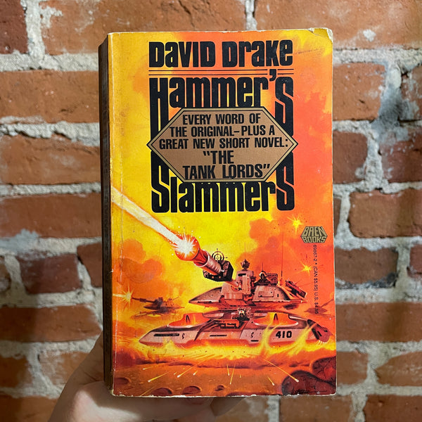 Hammer’s Slammers - David Drake - 1991 Baen Books Paperback - Paul Alexander Cover