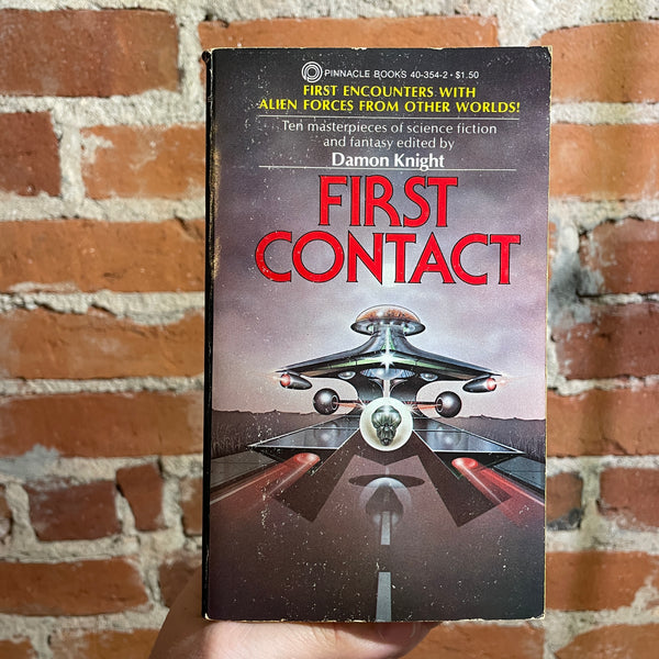 First Contact - Damon Knight - 1978 3rd Pinnacle Books Paperback - Paul Stinson Cover