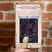 Neuromancer - William Gibson - Ace Books Paperback - Richard Berry Cover - Reading Edition