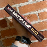 Don’t Say A Word - Andrew Klavan - 1992 Pocket Books Paperback - Keith Birdsong Cover