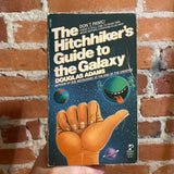The Hitchhiker’s Guide to the Galaxy - Douglas Adams - 1981 5th Pocket Books Paperback
