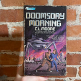 Doomsday Morning - C.L. Moore - 1987 Questar Books Paperback - Vincent DiFate Cover