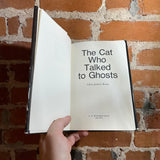 The Cat Who Talked To Ghosts - Lilian Jackson Braun - 1990 G.P. Putnam’s Sons Hardback