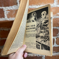 Space Science Fiction May 1952 - Asimov, Del Rey, and Kuttner - Orban Cover
