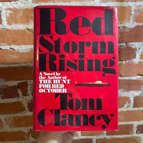 Red Rising Tom Clancy Red Storm Rising - Tom Clancy - 1986 Putnam Hardback – Postmarked from ...