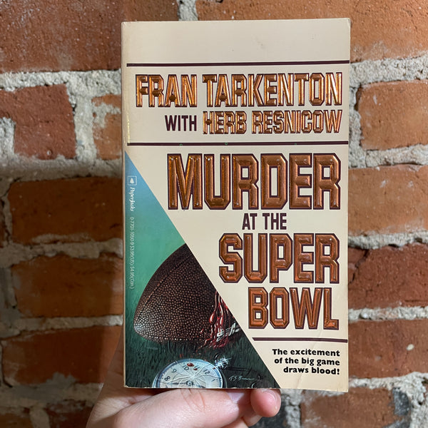 Murder at the Super Bowl - Fran Tankerton with Herb Resnicow - 1989 Paperjacks Paperback