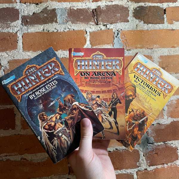The Hunter Trilogy - Rose Estes - Questar Paperback Bundle - Clyde Caldwell Cover