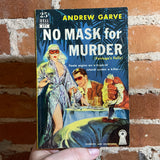 No Mask For Murder - Andrew Garve - 1950 Dell Books Paperback - Robert Stanley Cover