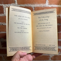 The Fellowship of the Ring - J.R.R. Tolkien - 1976 57th Ballantine Books Paperback - Reading Copy