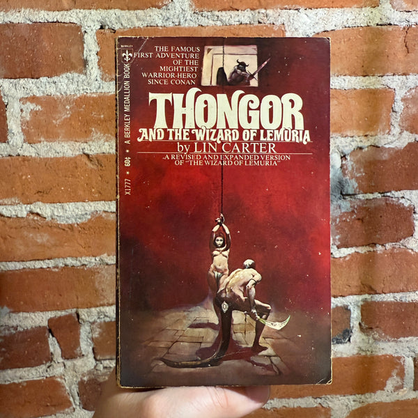 Thongor and the Wizard of Lemuria - Lin Carter - 1969 Berkley Medallion Paperback