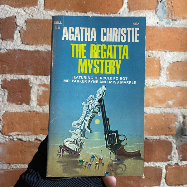 The Regatta Mystery Featuring Hercule Poirot - Agatha Christie - 1968 1st Dell Books Paperback - W. Teason Cover