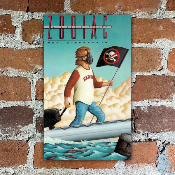 Zodiac - Neal Stephenson - 1998 Atlantic Monthly Press Paperback - Steve Carver Cover