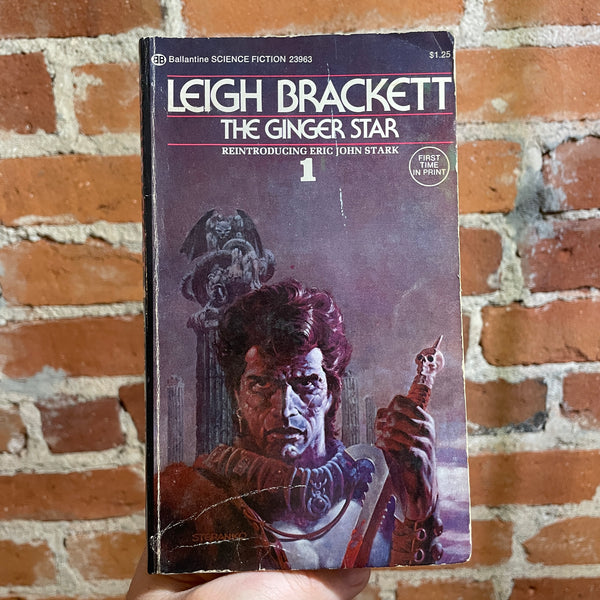 The Ginger Star - Leigh Brackett - 1974 Ballantine Books Paperback - Steranko Cover