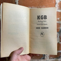 KGB: The Secret Work of Soviet Secret Agents - John Barron - 1974 Bantam Books Paperback