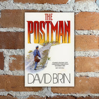 The Postman - David Brin - 1985 Bantam Books Hardback - Advance Reading Copy