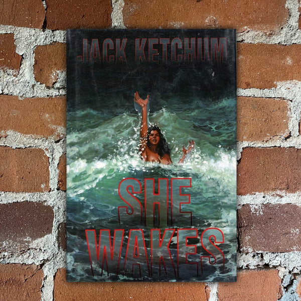 She Wakes - Jack Ketchum - 2003 Cemetery Dance Publications Hardback - Neal McPheeters Cover