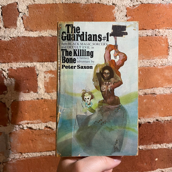 The Guardians #1 The Killing Bone - Peter Saxon - 1969 Occult Rare Paperback