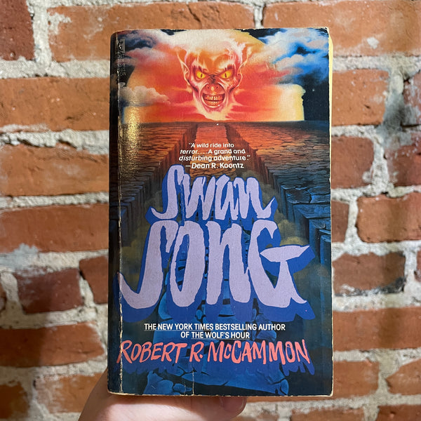 Swan Song - Robert R. McCammon - 1987 Pocket Books Paperback - Rowena Morrill Cover