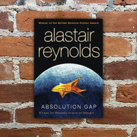 Absolution Gap - Alastair Reynolds - 2003 Gollancz Paperback - Chris Moore Cover