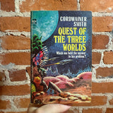 Quest of the Three Worlds - Cordwainer Smith - 1966 Ace Books Paperback - Gray Morrow Cover