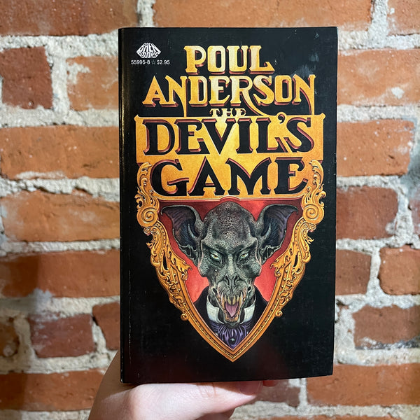 The Devil’s Game - Poul Anderson - 1987 Baen Books Paperback - Stephen Hickman Cover